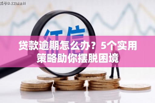 惠山贷款逾期怎么办？5个实用策略助你摆脱困境