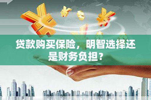 越西贷款购买保险，明智选择还是财务负担？