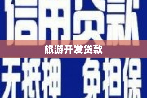 海原旅游开发贷款