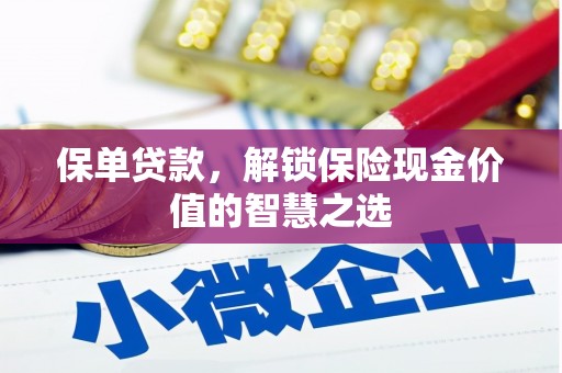 原州保单贷款，解锁保险现金价值的智慧之选