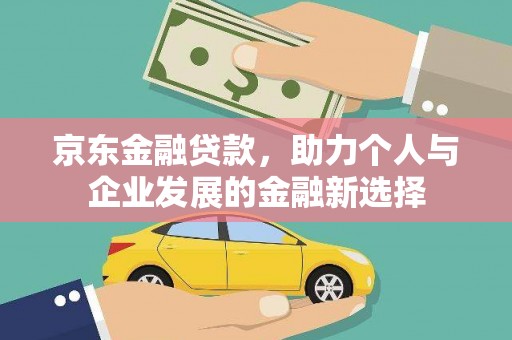 林甸京东金融贷款，助力个人与企业发展的金融新选择