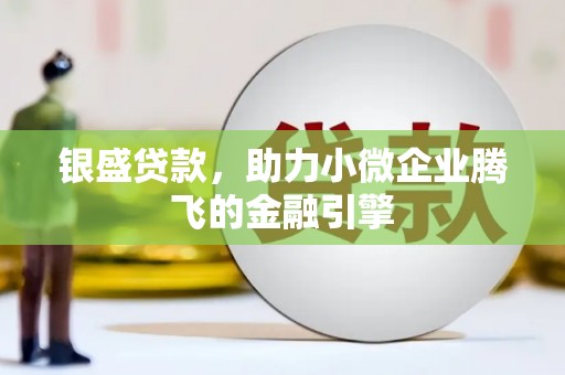 武穴银盛贷款，助力小微企业腾飞的金融引擎