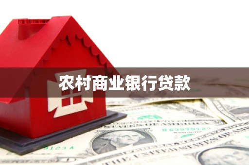 新会农村商业银行贷款