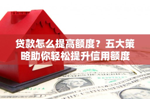 嘉黎贷款怎么提高额度？五大策略助你轻松提升信用额度