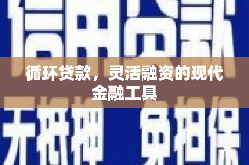 淇县循环贷款，灵活融资的现代金融工具