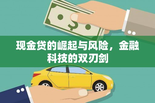 禹会现金贷的崛起与风险，金融科技的双刃剑