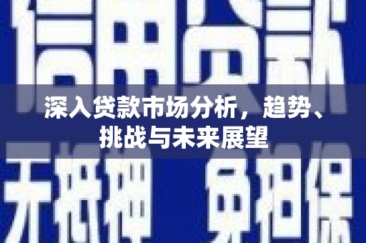 开阳深入贷款市场分析，趋势、挑战与未来展望