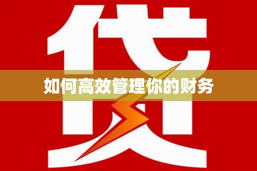岳塘如何高效管理你的财务