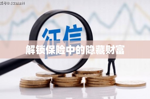 赤水解锁保险中的隐藏财富